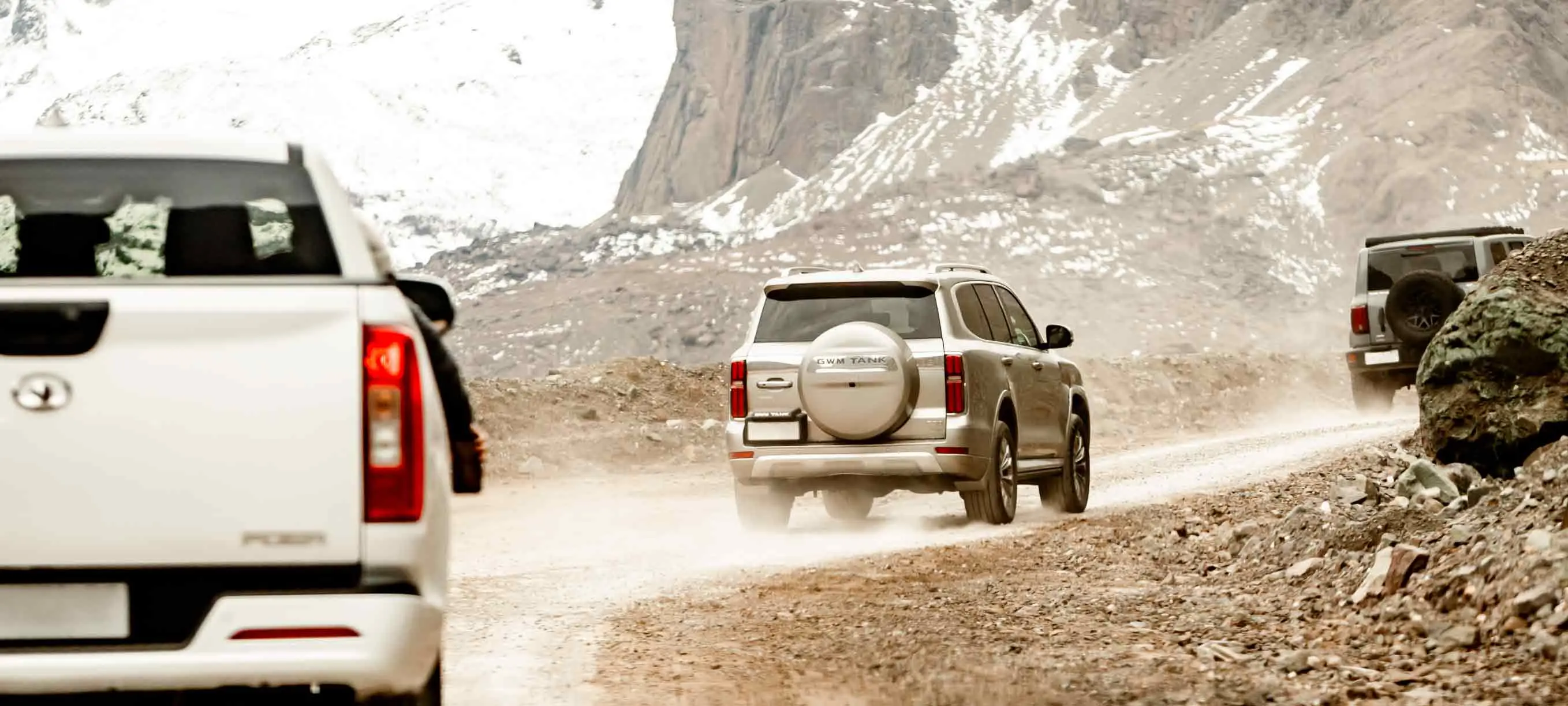 Rutas off road con GWM y sus clientes en el Cajón del Maipo